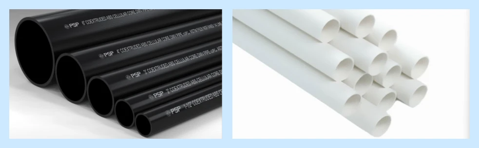 Paip plastik ABS vs paip PVC: Apa yang penting?